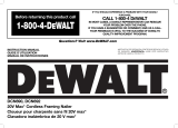 DeWalt Nail Gun DCN692 User manual
