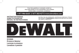 DeWalt Pressure Washer DH3028 User manual