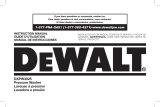 DeWalt Pressure Washer DXPW3025 User manual