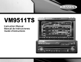 Jensen Multimedia AM/FM/DVD Receiver VM9511TS User manual