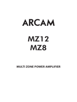 Arcam MZ 8 User manual