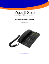ArtDio Cell Phone IPF2002PoE User manual