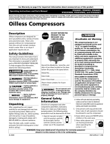 Campbell Hausfeld Air Compressor FP202999DB User manual