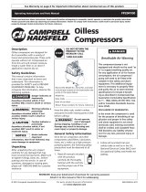 Campbell Hausfeld Air Compressor FP204100 User manual