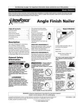 Campbell Hausfeld Nail Gun IFN35650 User manual