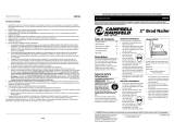 Campbell Hausfeld Nail Gun CHN102 User manual