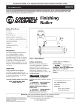 Campbell Hausfeld Nail Gun IN720501AV User manual
