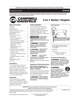 Campbell Hausfeld SB303000 User manual