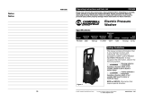 Campbell Hausfeld Pressure Washer PW1600 User manual