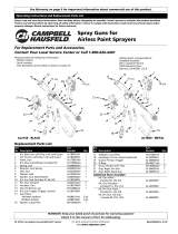 Campbell Hausfeld Paint Sprayer AL1860 User manual