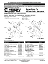 Campbell Hausfeld Paint Sprayer AL1860 - METAL User manual