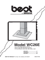 Best WC26E36SB User manual