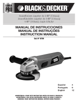 BLACK+DECKER Grinder G720 User manual