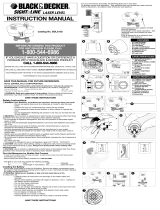 Black & Decker Laser Level BDL210S User manual