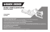 Black & Decker Lopper LLP120 User manual