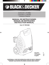 BLACK DECKER PW1400 User manual