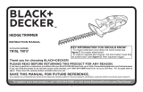 Black & Decker TR116 User manual