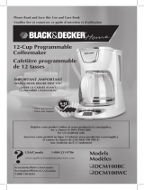 Black & Decker Coffeemaker DCM100BC User manual
