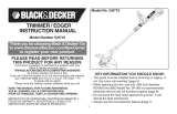 Black & Decker Edger GH710 User manual