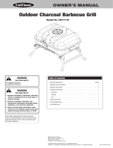 Uniflame Charcoal Grill CBT711W User manual