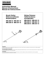 Dolmar Brush Cutter MS-231 C User manual