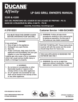 Ducane Gas Grill User manual