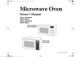 Amana Microwave Oven AMC5143BCQ User manual