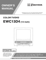 Sylvania COLOR TV/DVD User manual