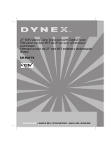 Dynex DX-R27TV User manual