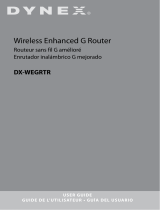Dynex Network Router DX-WEGRTR User manual