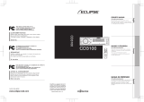 Eclipse - Fujitsu Ten Car Stereo System CD3100 User manual