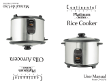 Continental Electric Rice Cooker CP43378 User manual