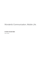 Huawei Cell Phone M860 User manual