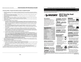 Husky HDS790 User manual