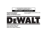 DeWalt Laser Level DW073 User manual