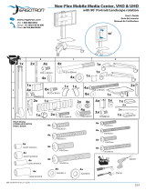 Ergotron Indoor Furnishings Mobile MediaCenter UHD User manual