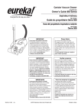 Eureka Vacuum Cleaner 980 User manual