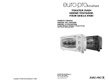 Euro-Pro Double Oven TO140 User manual