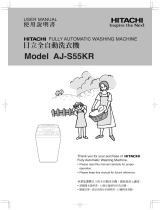 Hitachi AJ-S55KR User manual