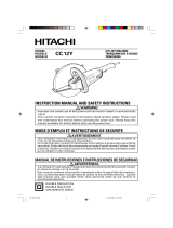 Hitachi Welder CC 12Y User manual