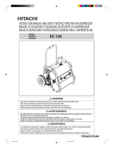 Hitachi Air Compressor EC 129 User manual