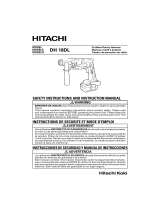 Hitachi Cordless Drill DH 18DL User manual