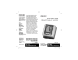 HoMedics Blood Pressure Monitor BPW-040 User manual