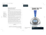 HoMedics Clock Radio SS-6000 User manual