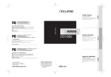Eclipse - Fujitsu Ten CD Player CD1000 User manual