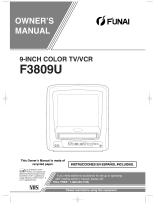 Funai F3809U User manual