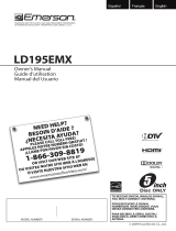 Funai TV DVD Combo LD195EMX User manual