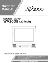 Funai TV DVD Combo WV20D5 User manual