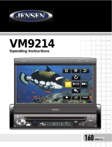 Jensen VM9214 User manual