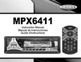 Jensen Car Stereo System MPX6411 User manual